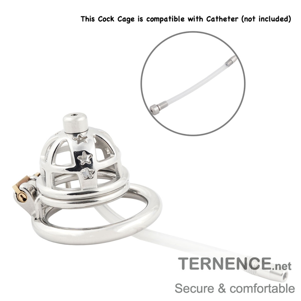 Short Male Cock cage Chastity for Men Stainless Steel Chasity Locked Men's Virginity Lock