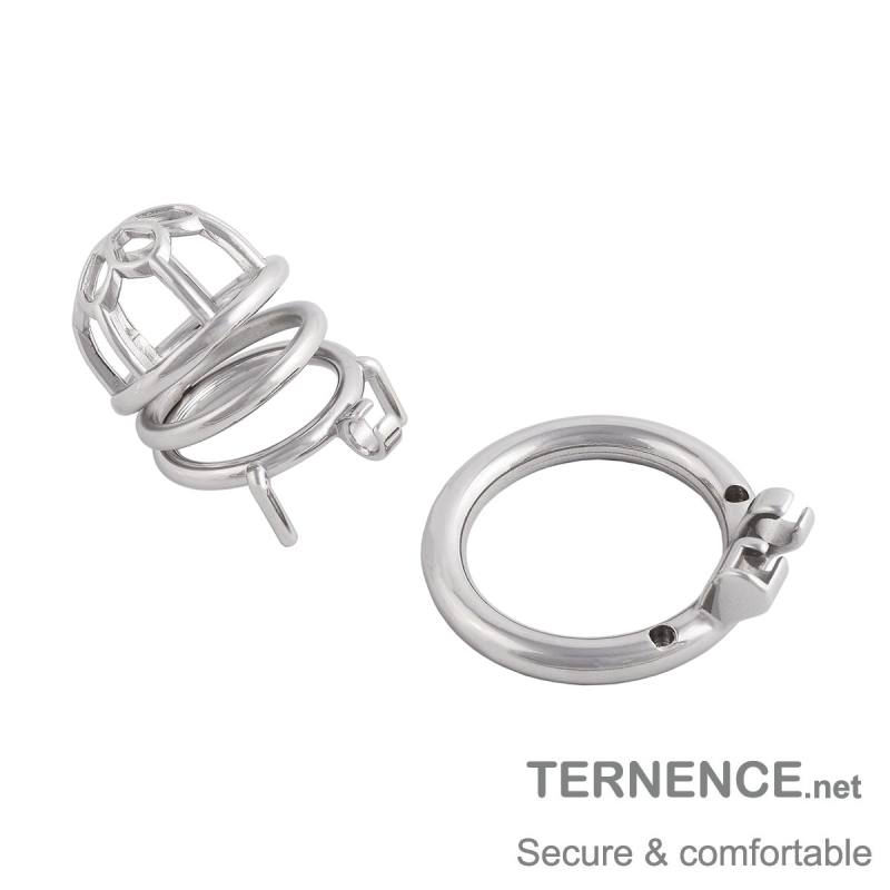 Men's Chastity Device Stainless Steel Chastities Cage Lock for Men
