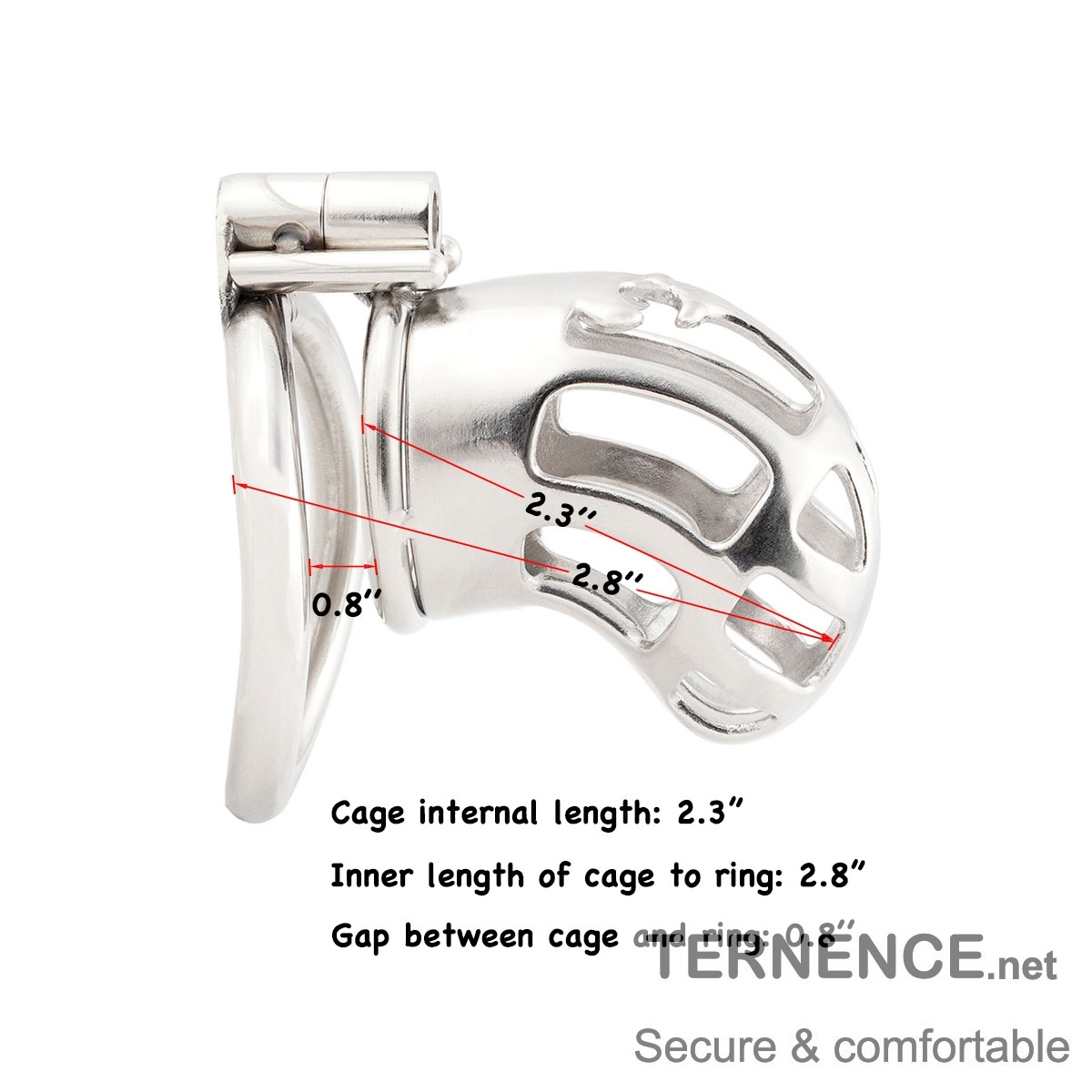 Metal Male Chastity cage for Men Steel Ergonomic Design Cock Cage Adult Game Sex Toy