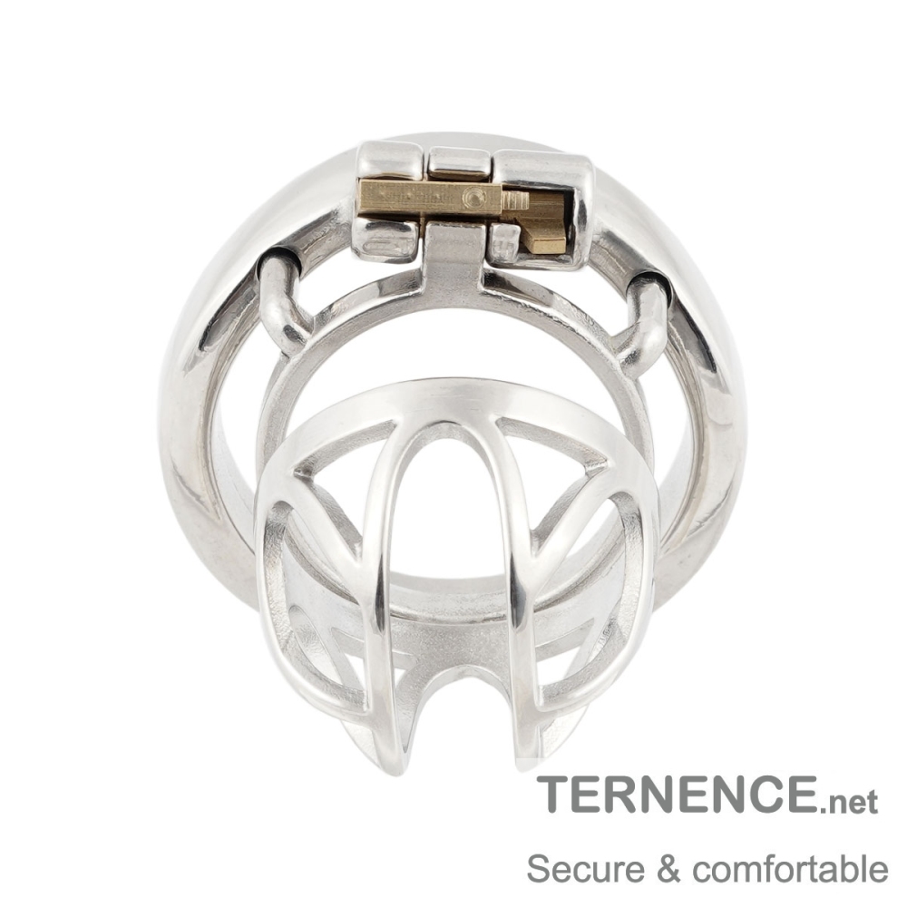 Short Male Chasity Cage Penis Lock Device 304 Stainless Steel Adult Game Sex Toy