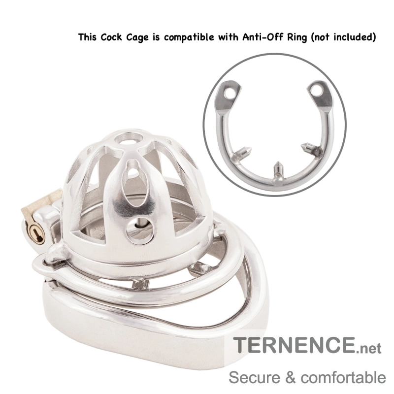 Small Male Chastity Cage Device Stainless Steel Ergonomic Design Male Locked SM Penis Exercise Sex Toys