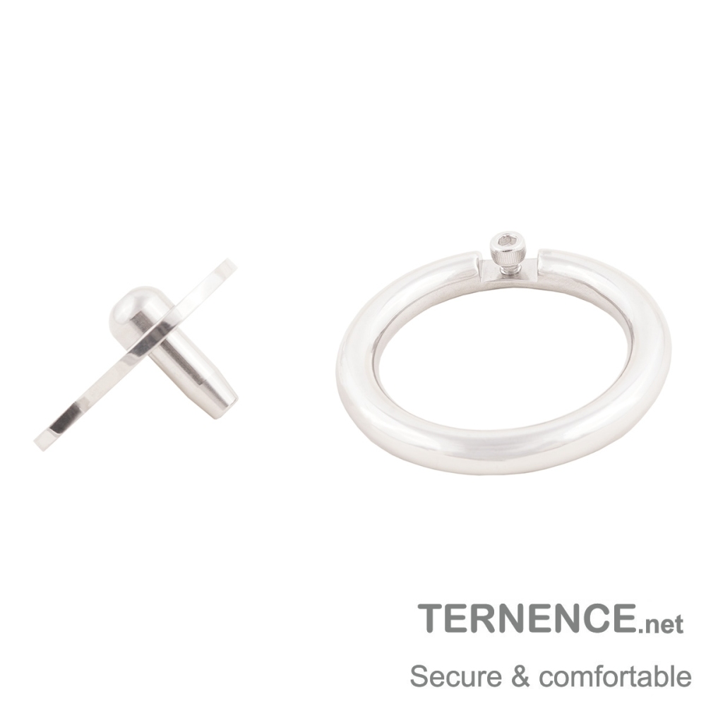 Chastity Cage Cock Super Short Virginity Lock for Adults Solitary Extreme Confinement Cage with Catheter