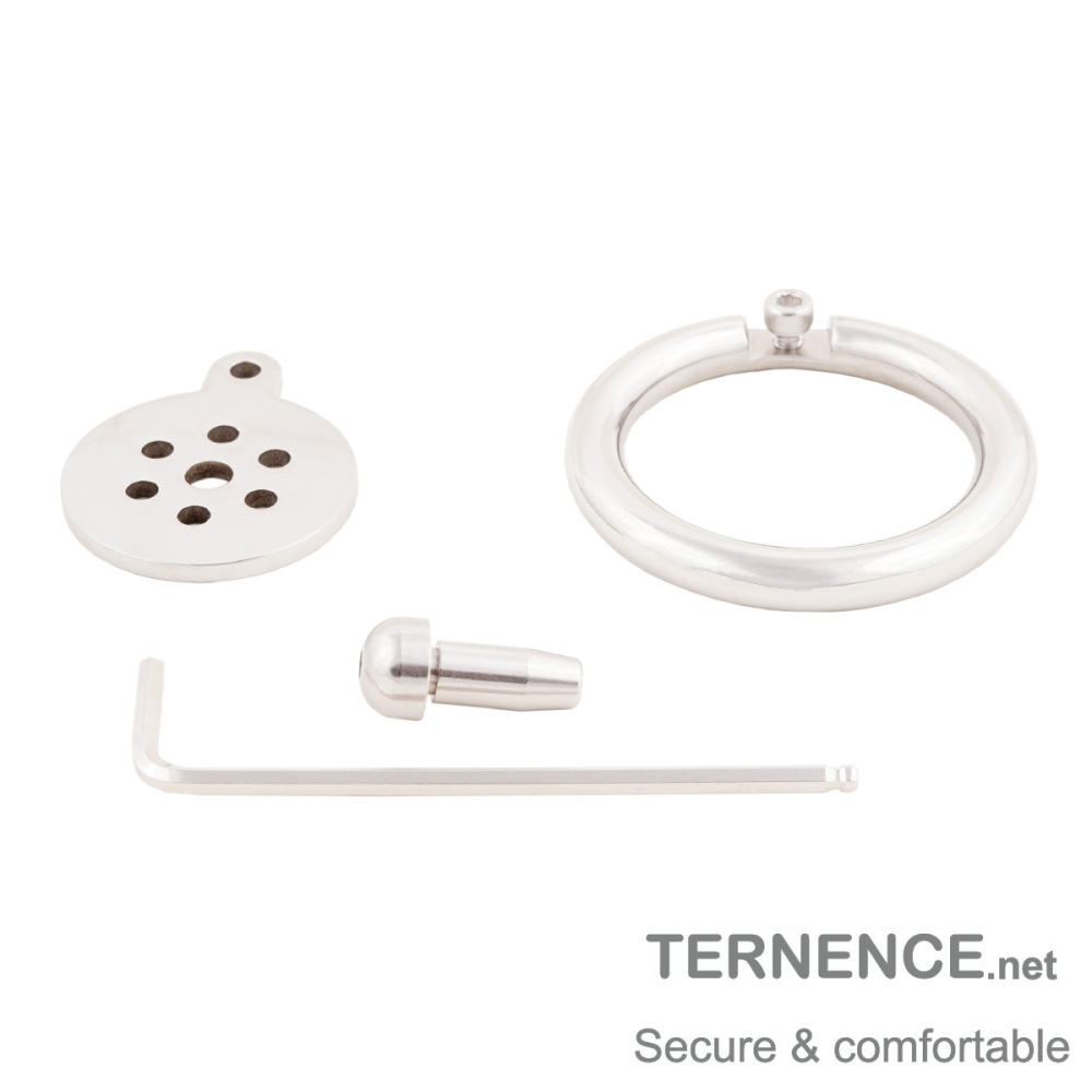 Chastity Cage Cock Super Short Virginity Lock for Adults Solitary Extreme Confinement Cage with Catheter