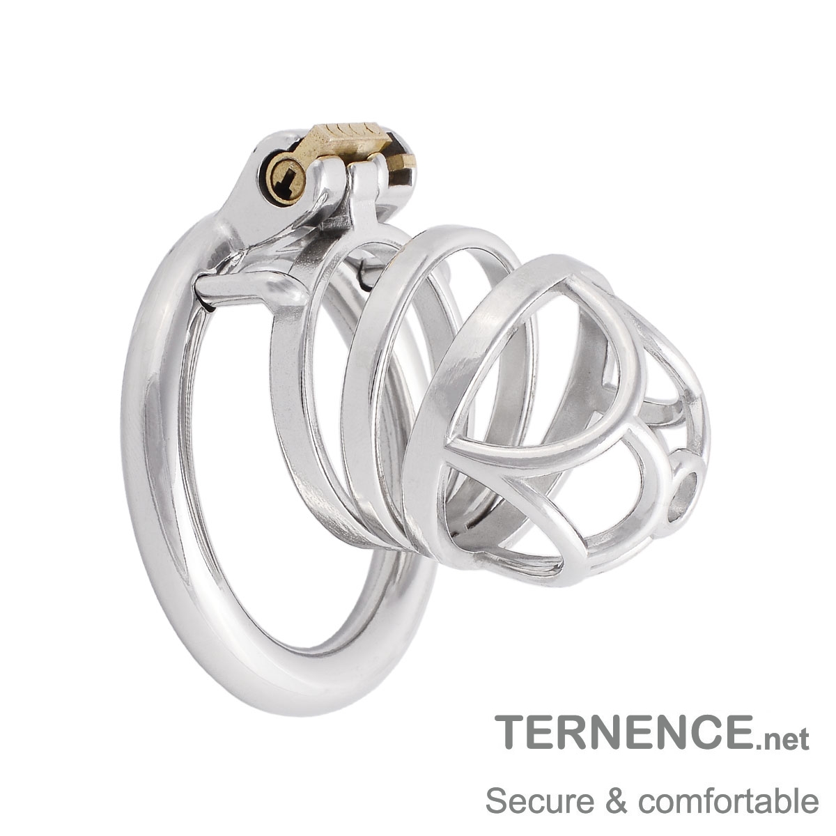 Male's Stainless Steel chastities Devices Lock cage Trainer Kit for Men Clothing