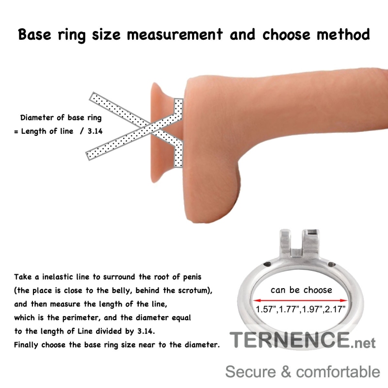 Men's Stainless Steel Male Pennis Lock Cook Penis Ring Cage Male Chastity Device Penis Cage Prevent Erection Toy