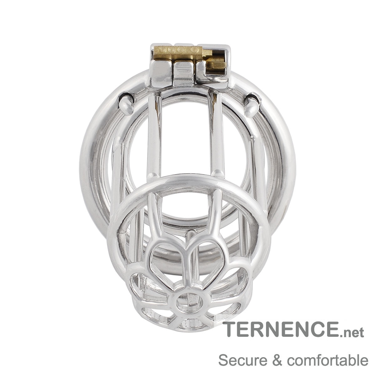 Men's Stainless Steel Male Pennis Lock Cook Penis Ring Cage Male Chastity Device Penis Cage Prevent Erection Toy