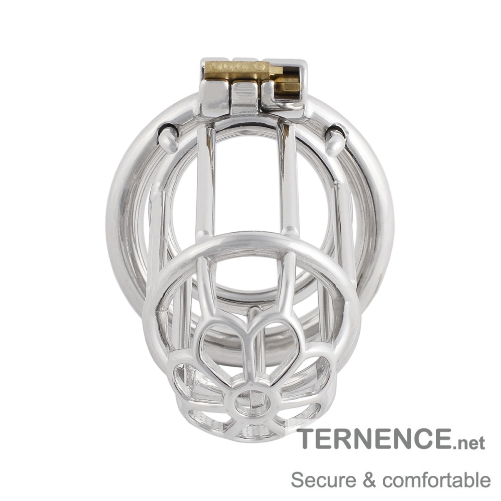Men's Stainless Steel Male Pennis Lock Cook Penis Ring Cage Male Chastity Device Penis Cage Prevent Erection Toy