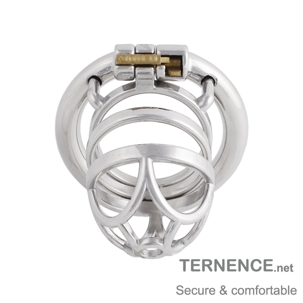 Male's Stainless Steel chastities Devices Lock cage Trainer Kit for Men Clothing