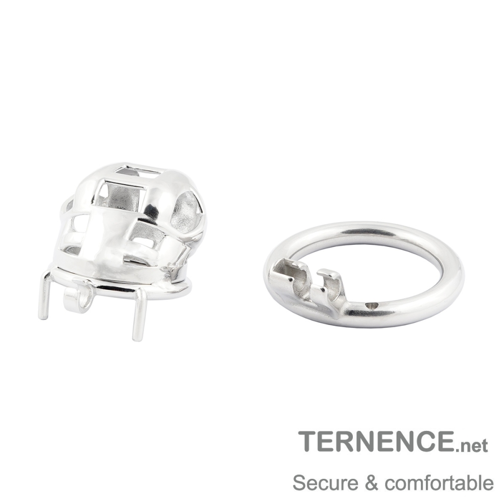 Large Short Male Chastity Device Stainless Steel Cock Cage Sex Toys for Men