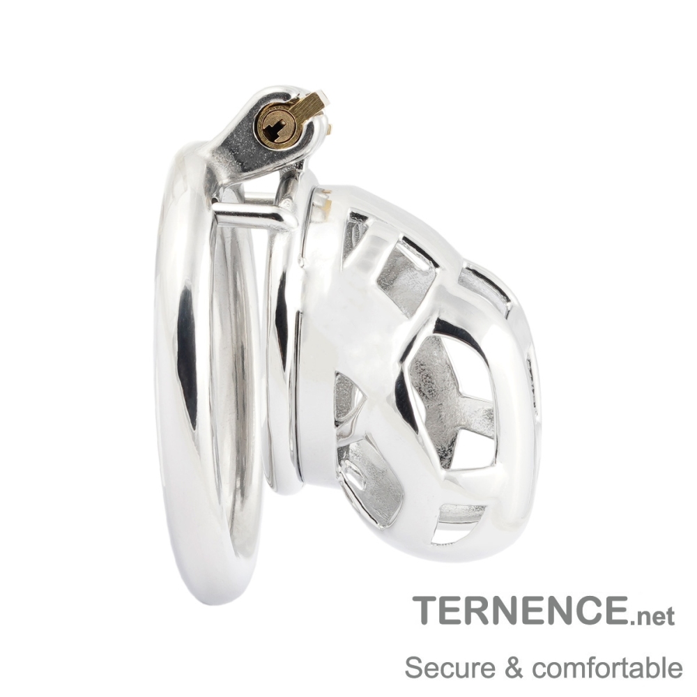 Large Short Male Chastity Device Stainless Steel Cock Cage Sex Toys for Men