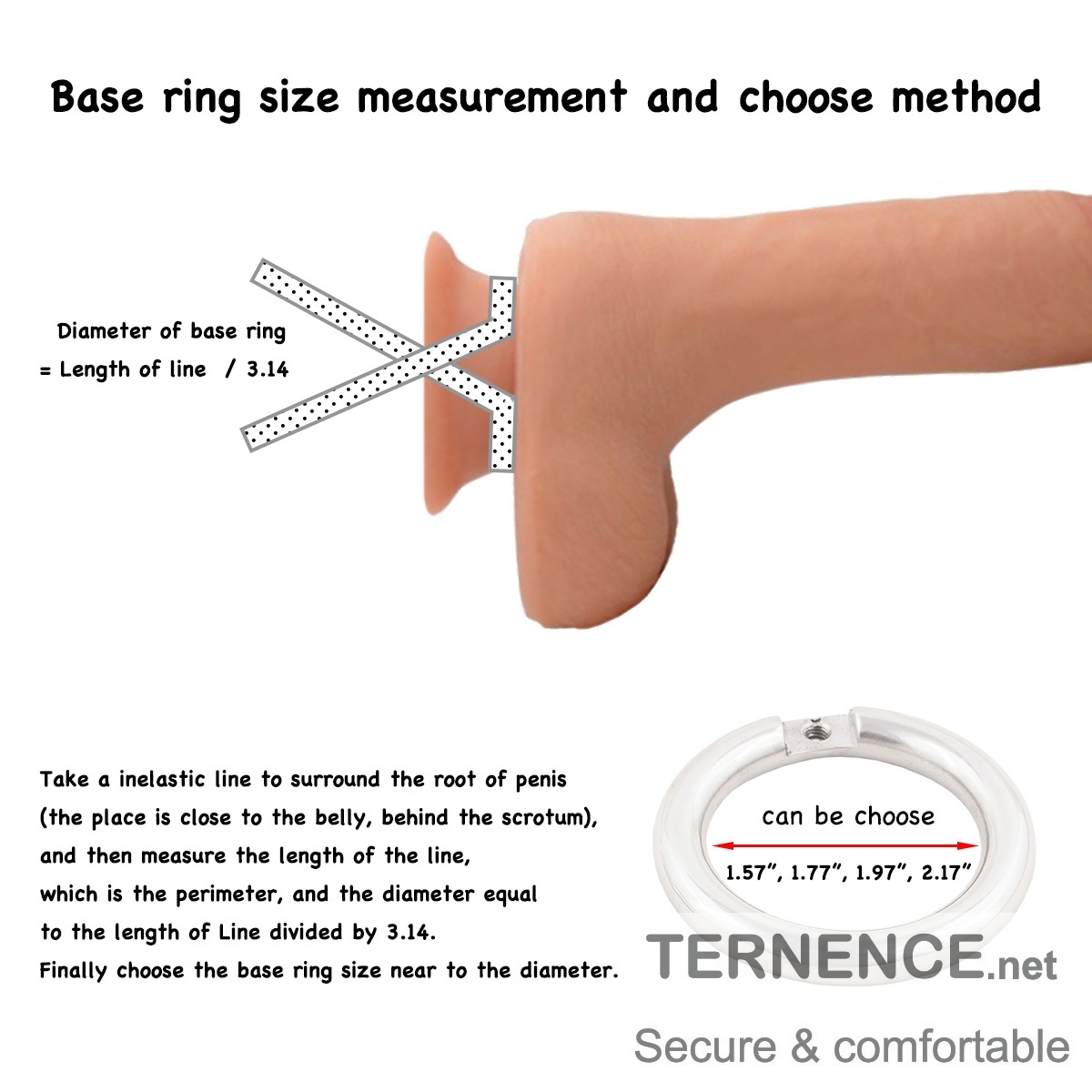 Male Metal Chastity Lock Negative Solid Steel Ball Post Inverted Penis cage for SM Penis Exercise Sex Toys