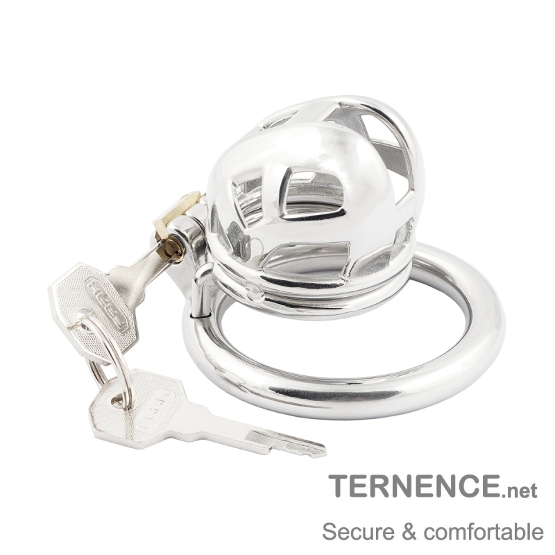 Short Male Chastity Cage for Men Stainless Steel Chasity Locked for Adult Game Sex Toy