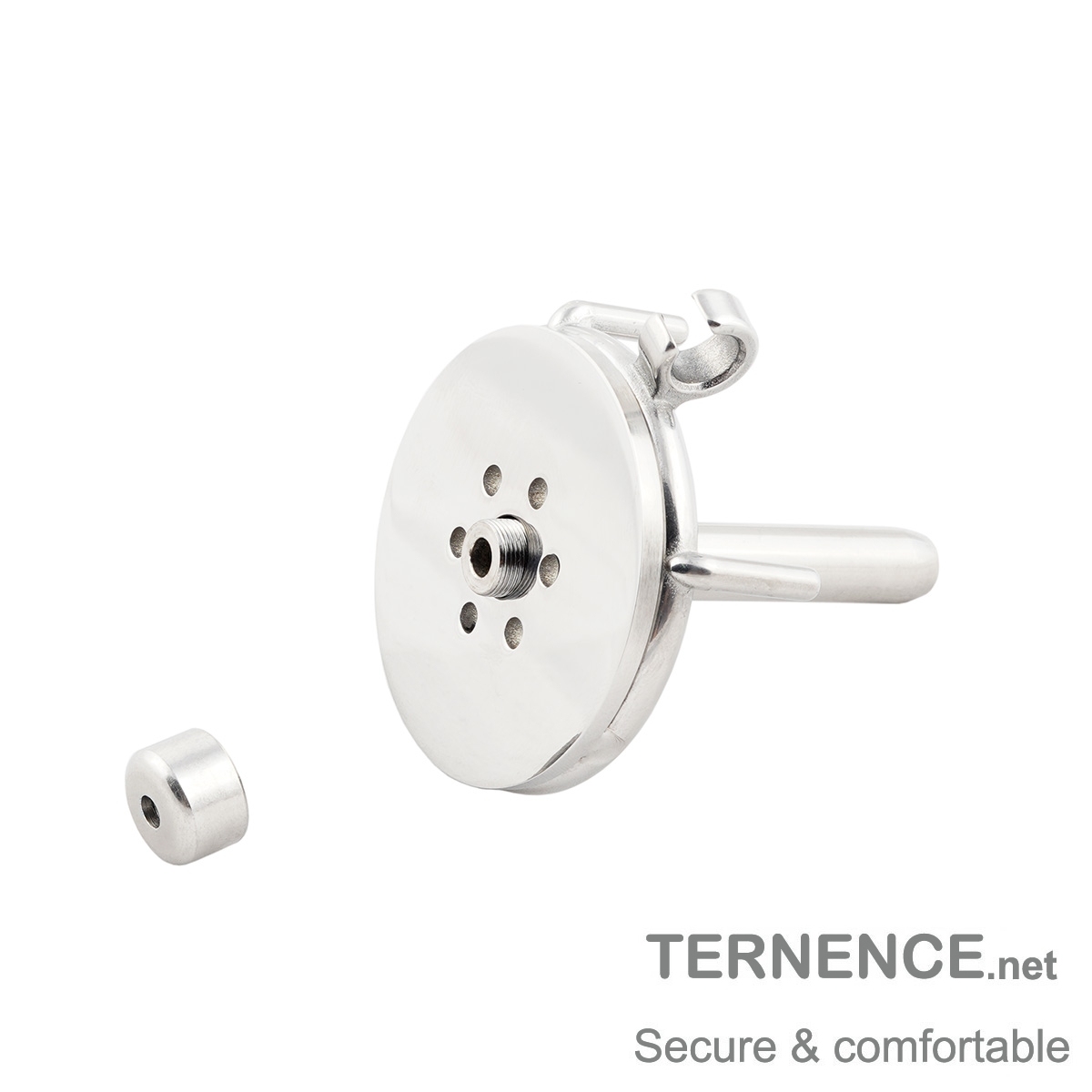 Male Super Short Chastity Device Cage Men's Penis Lock with Stainless Steel Catheter