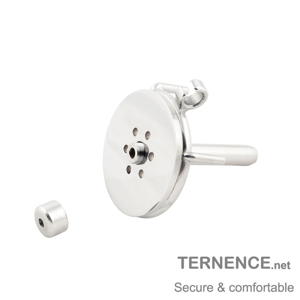 Male Super Short Chastity Device Cage Men's Penis Lock with Stainless Steel Catheter