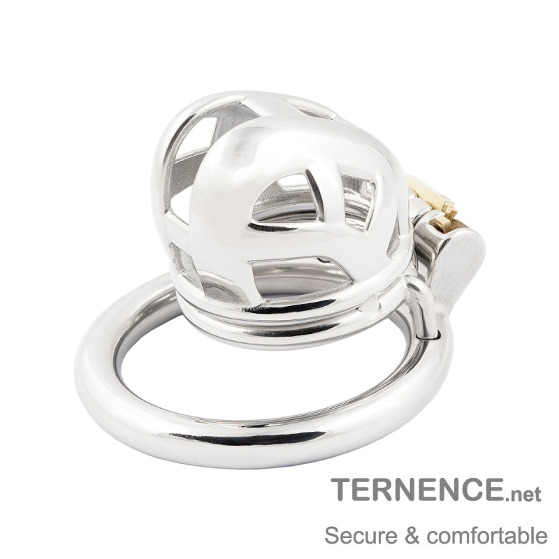 Short Male Chastity Cage for Men Stainless Steel Chasity Locked for Adult Game Sex Toy