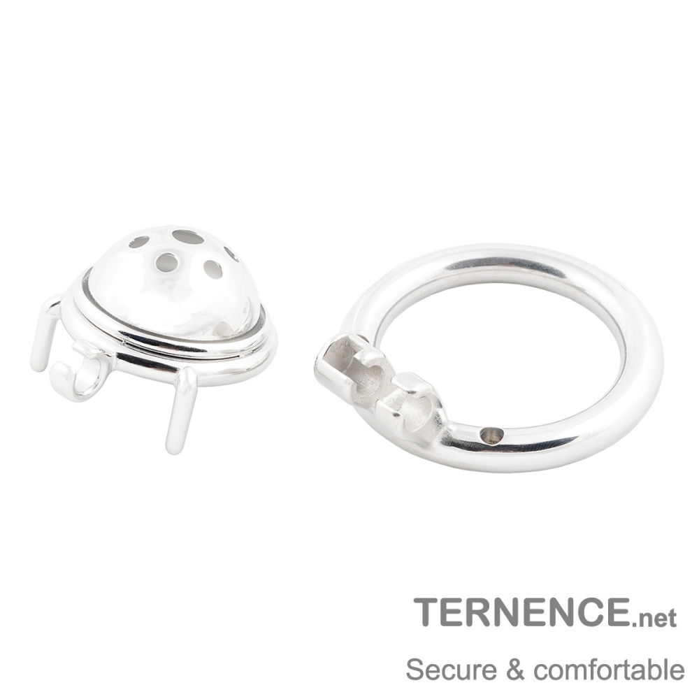 Male Short Chastity Device Stainless Steel Men's Virginity Lock SM Penis Exercise Sex Toys