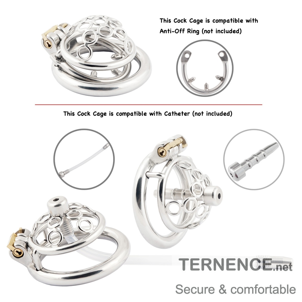 Male Chastity Device Super Short 304 Stainless Steel Men's Penis Lock