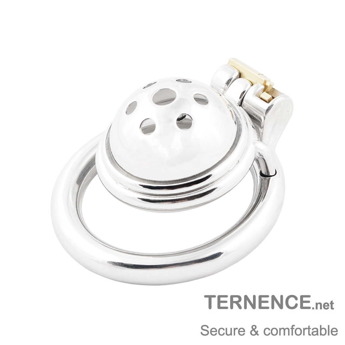 Male Short Chastity Device Stainless Steel Men's Virginity Lock SM Penis Exercise Sex Toys