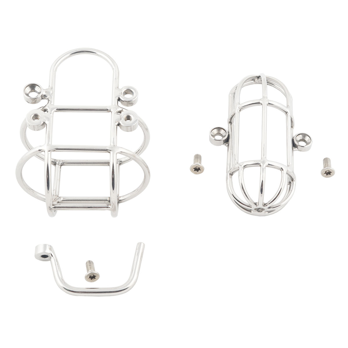 TERNENCE Large Detachable Male Chastity Device Steel Stainless Cock Cage Penis Ring Lock Adult Game Sex Toy