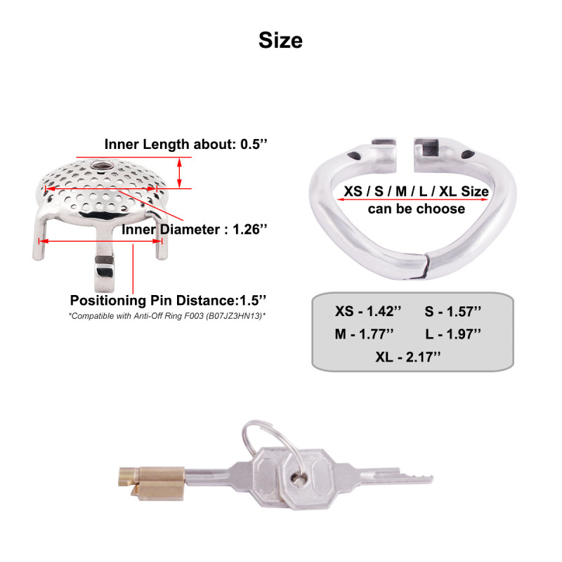 TERNENCE Super Small Cock Cage Male Flat Chastity Device Steel Stainless Virginity Lock Belt Adult Game Sex Toy
