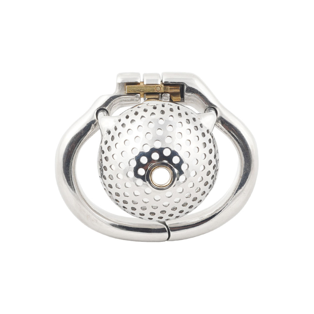 TERNENCE Men's Super Small Chastity Device Belt Steel Stainless Cock Cage Easy to Wear Adult Game Sex Toy