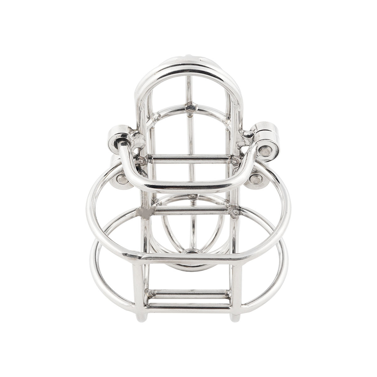 TERNENCE Large Detachable Male Chastity Device Steel Stainless Cock Cage Penis Ring Lock Adult Game Sex Toy