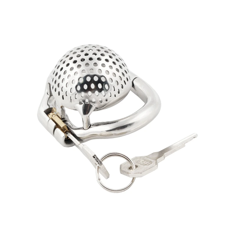 TERNENCE Super Small Male Cock Cage Chastity Belt 304 Steel Stainless Cage for Hinged Ring (only cages do not include rings and locks)