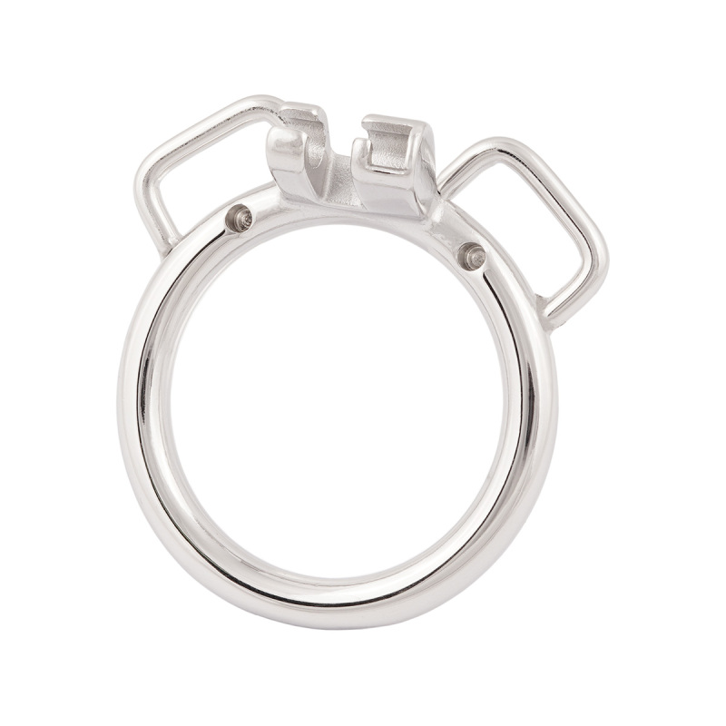 Chastity Device cage Closed Base Ring Attachable Belt Cock cage Base Ring for Men's Chasity cage Stainless Steel Virginity Lock