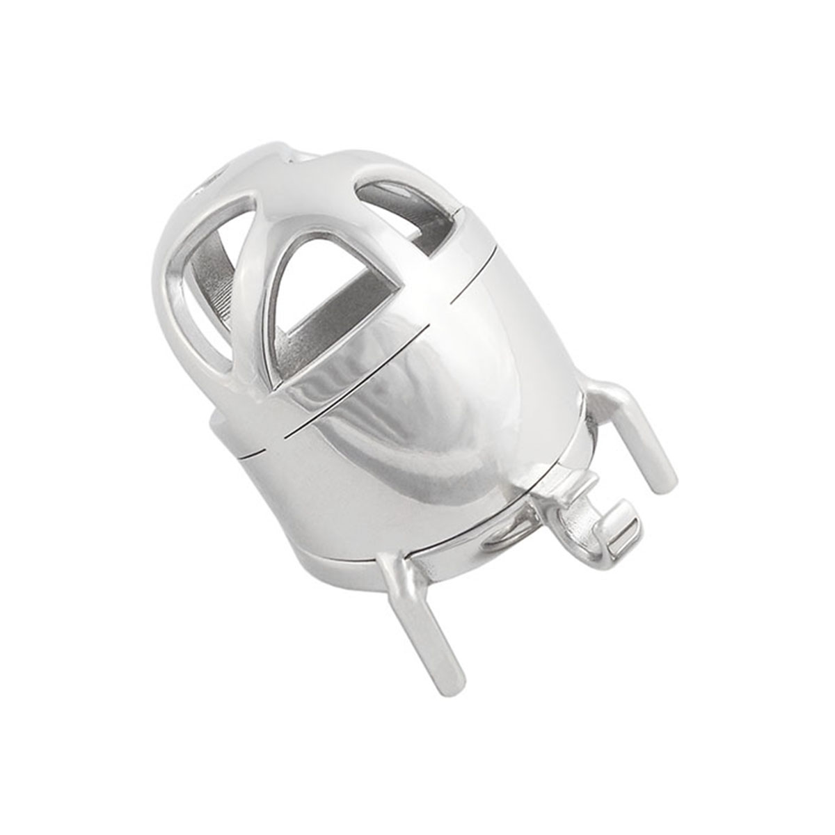 Men's Stainless Steel Male Pennis Lock Cock Penis Ring Cage Male Chastity Cage for Men Clothing (only cages do not include rings and locks)