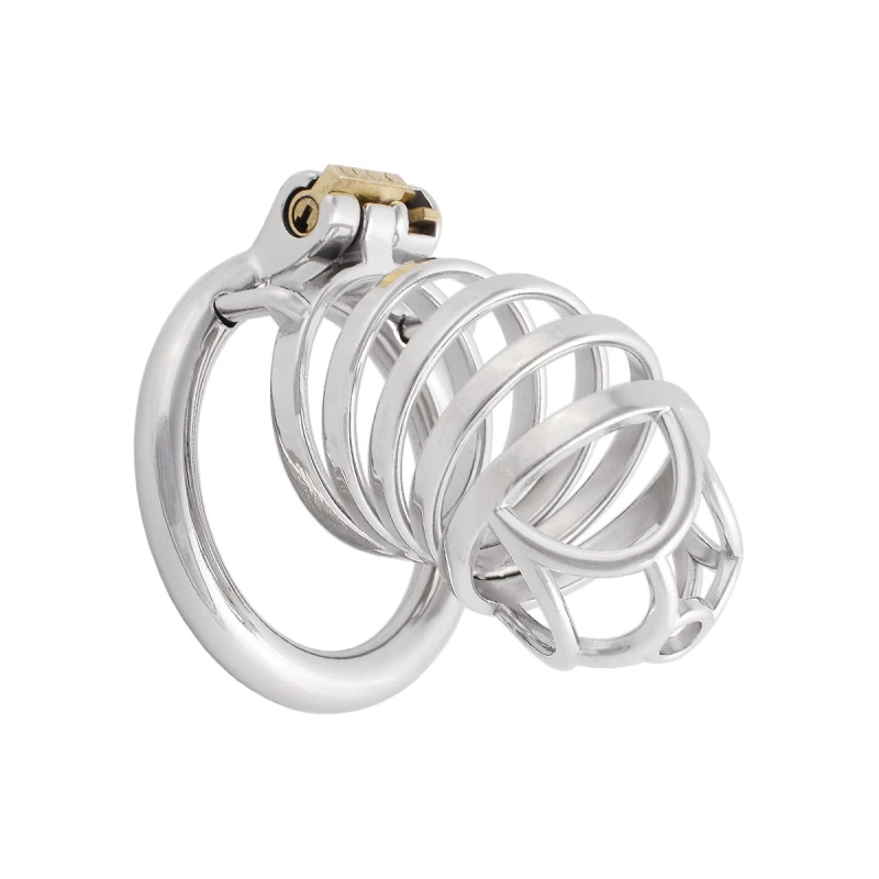 Men's Chastity Device Stainless Steel Chasity Cage Male for Men Penis (only cages do not include rings and locks)