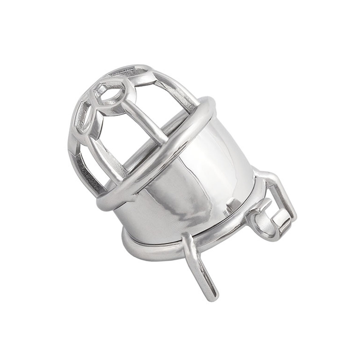 Men's Chastities Devices Stainless Steel Breathable Male Abstinence Chastity Lock Cock Cage (only cages do not include rings and locks)