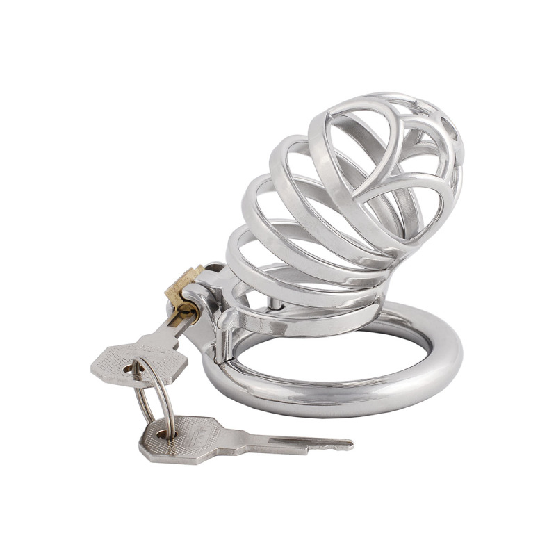 Men's Chastity Device Stainless Steel Chasity Cage Male for Men Penis (only cages do not include rings and locks)