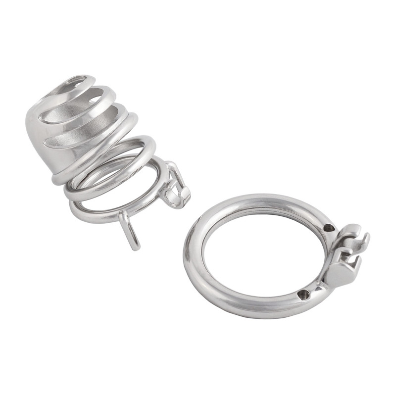 Male's Chastity Devices Cage Stainless Steel Trainer Kit for Men Chasity Cage (only cages do not include rings and locks)