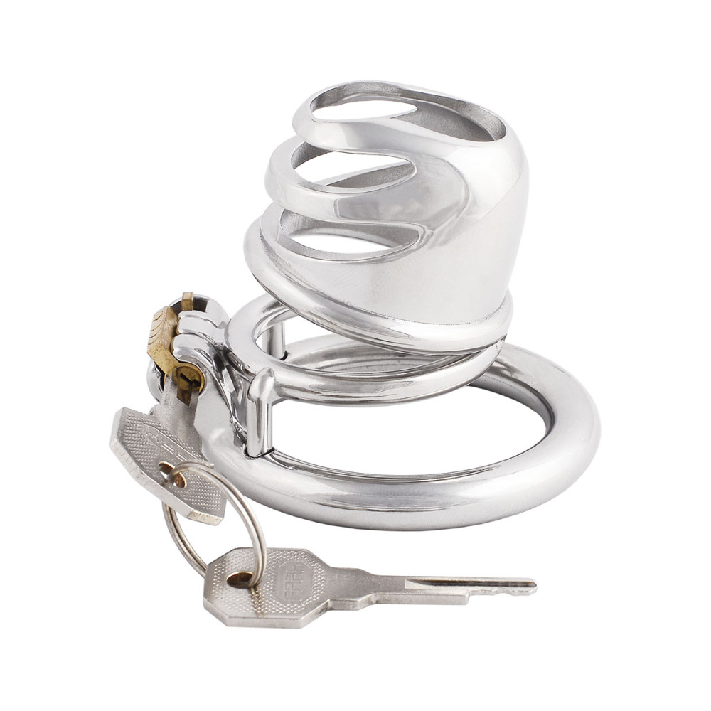 Stainless Steel Men's Chastity Cage Devices for Male's Chasity Guard (only cages do not include rings and locks)