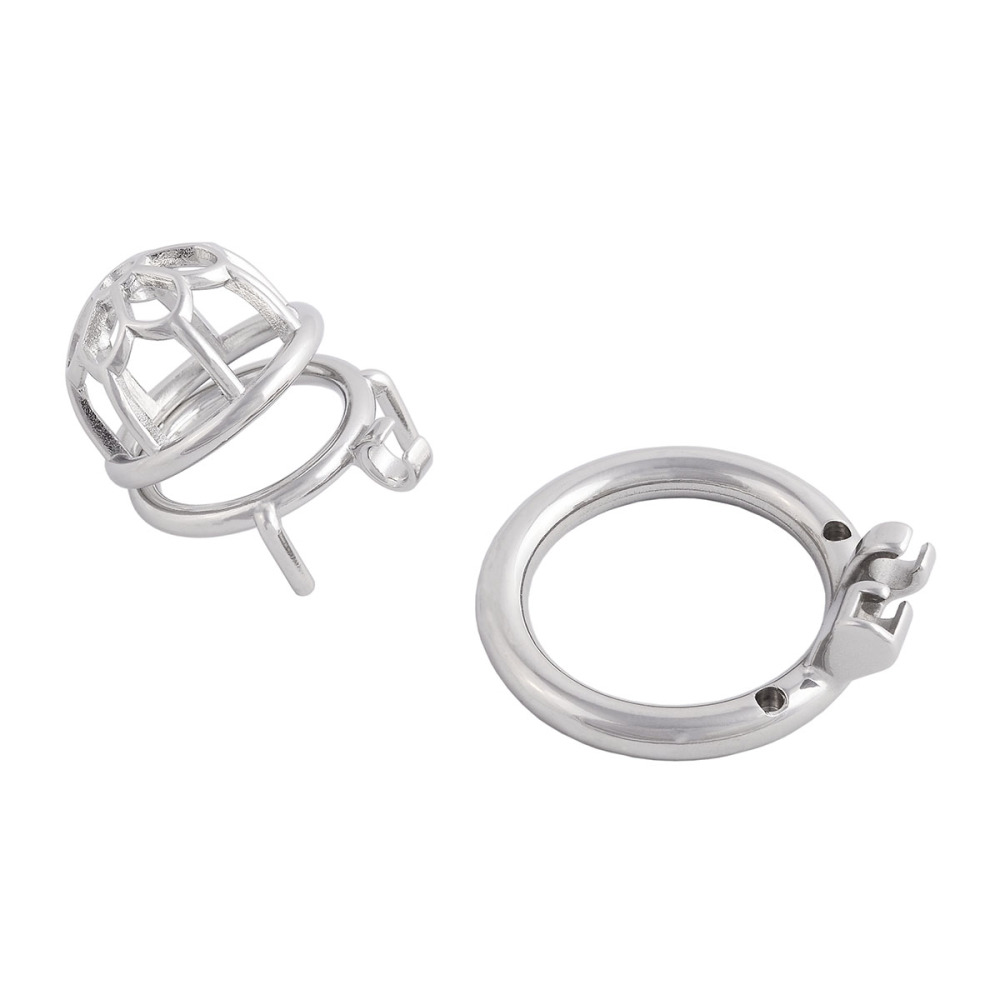 Male's Chastity Device Cage Stainless Steel Trainer Kit for Men Chasity Cage (only cages do not include rings and locks)