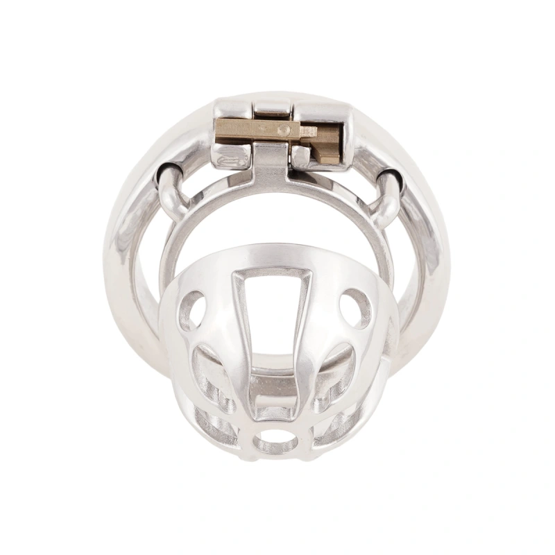 Male Cock Cage Adult Game Sex Toy Ergonomic Design Stainless Steel Stealth Lock (only cages do not include rings and locks)