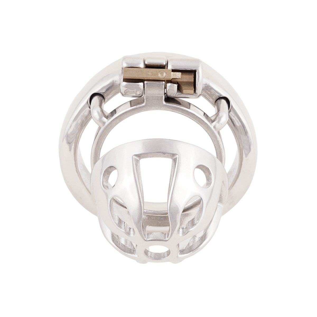 Male Cock Cage Adult Game Sex Toy Ergonomic Design Stainless Steel Stealth Lock (only cages do not include rings and locks)