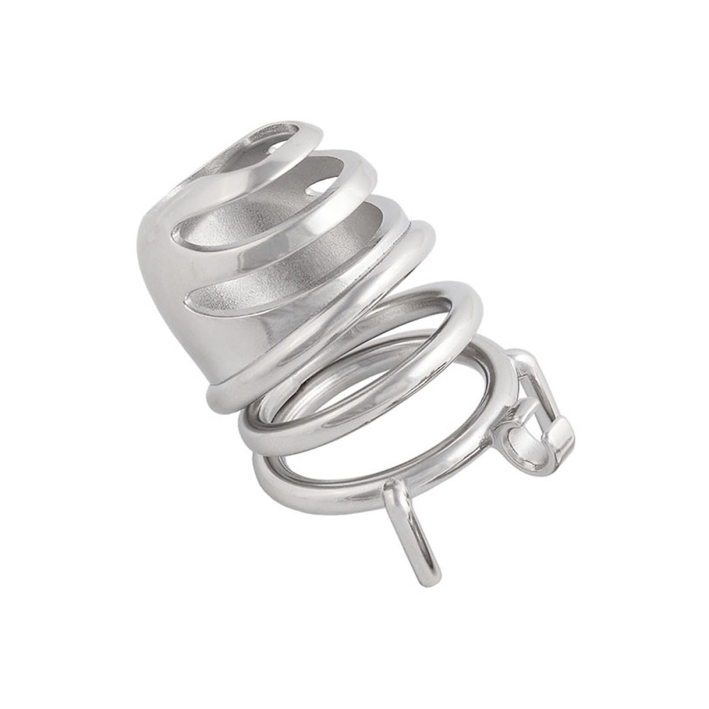Male's Chastity Devices Cage Stainless Steel Trainer Kit for Men Chasity Cage (only cages do not include rings and locks)