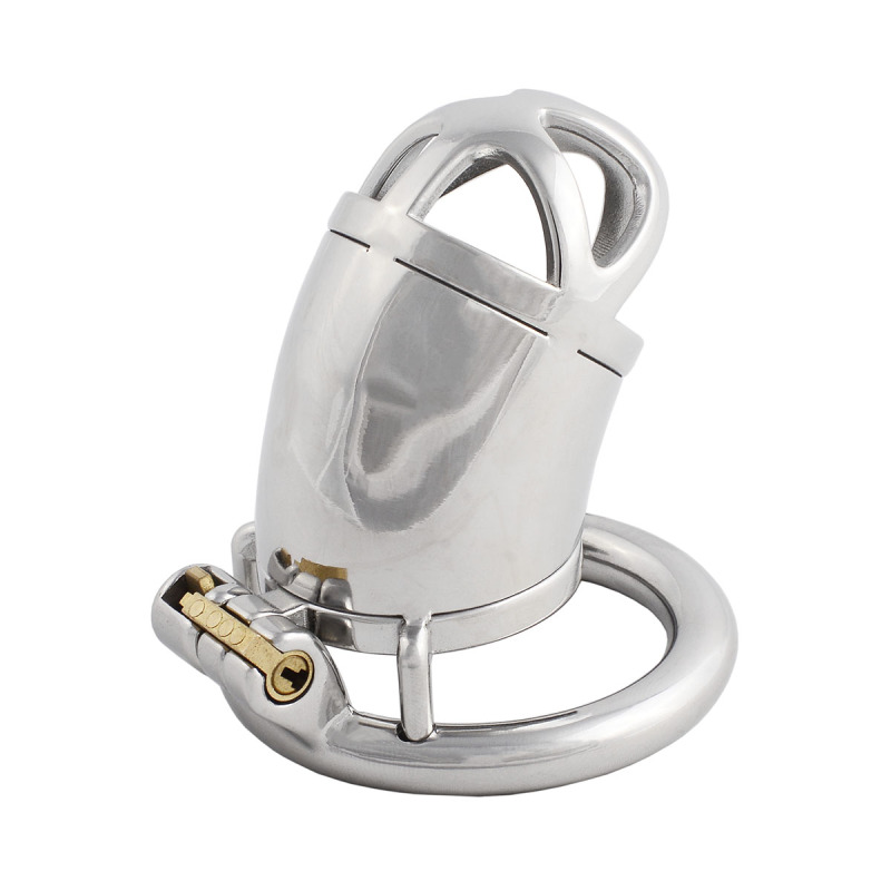 Men's Chastity Device Stainless Steel Male Chastities Cage Adult Game Sex Toy (only cages do not include rings and locks)