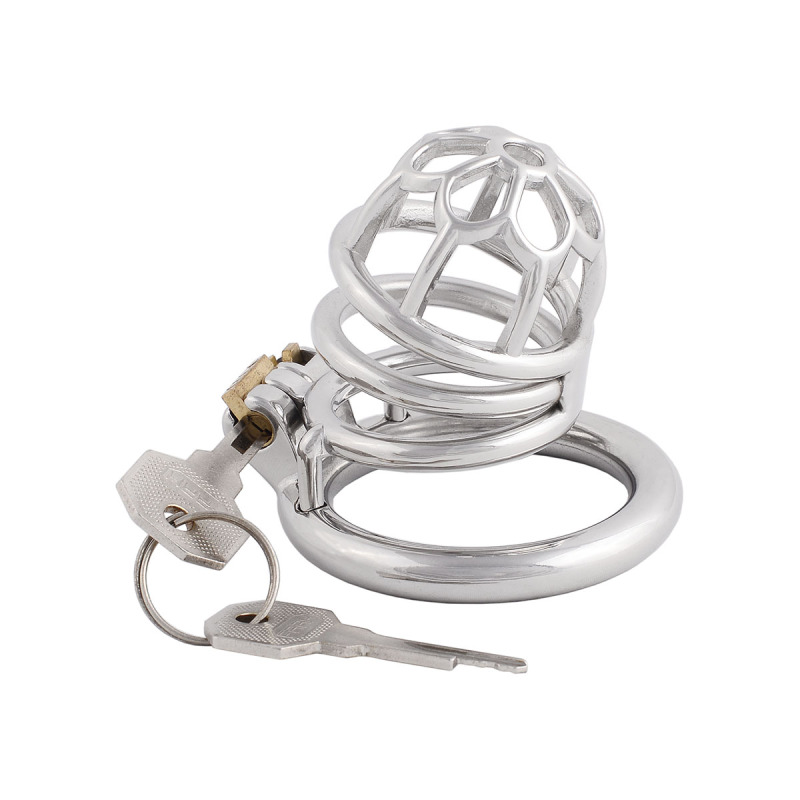 Men's Chastity Device Stainless Steel Chastities Cage Lock for Men (only cages do not include rings and locks)