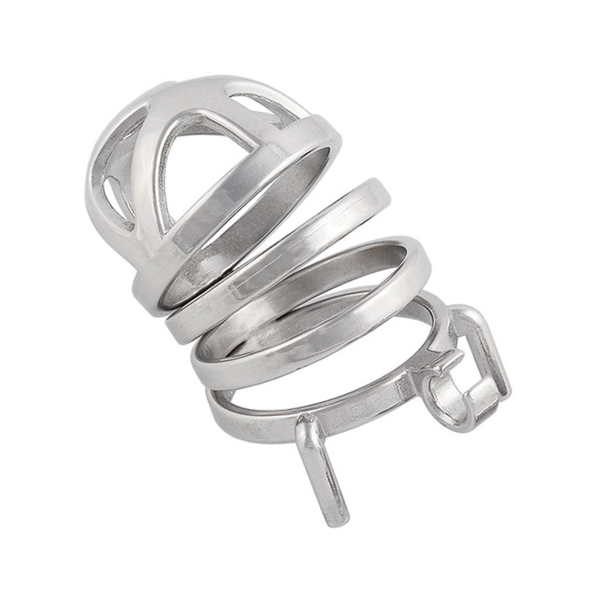 Stainless Steel Men's Chastity Device for The Best Men Companion (only cages do not include rings and locks)