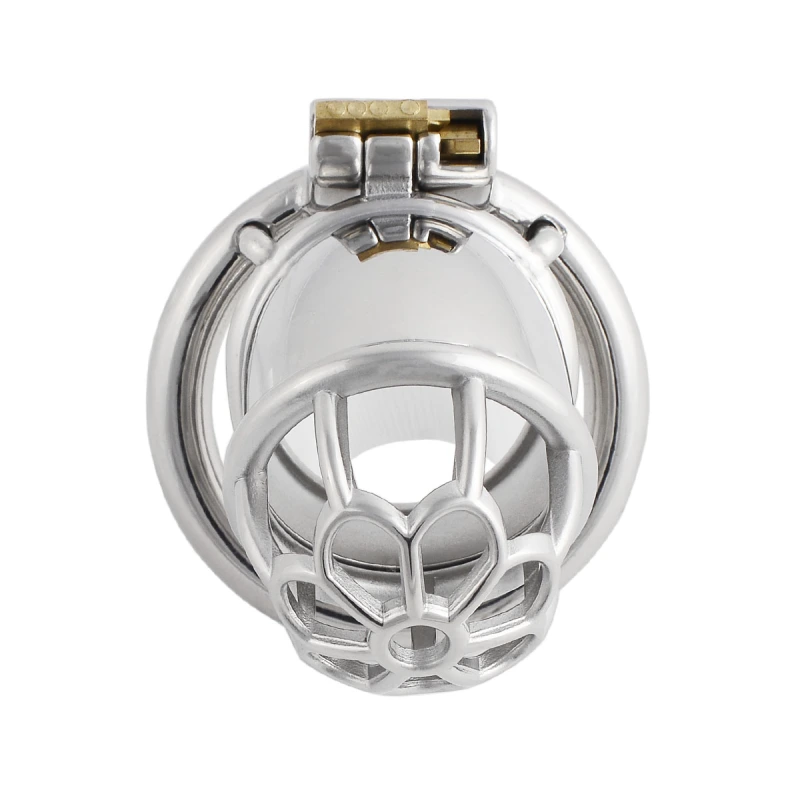 Chasity Cage for Men Metal Chastity Device Breathable Male Abstinence Chastity Lock Cock Cage Penis Cage Prevent Erection Toy (only cages do not include rings and locks)