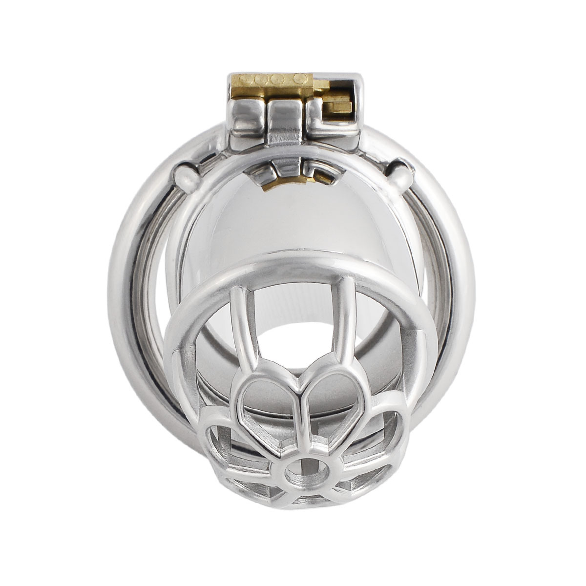 Chasity Cage for Men Metal Chastity Device Breathable Male Abstinence Chastity Lock Cock Cage Penis Cage Prevent Erection Toy (only cages do not include rings and locks)