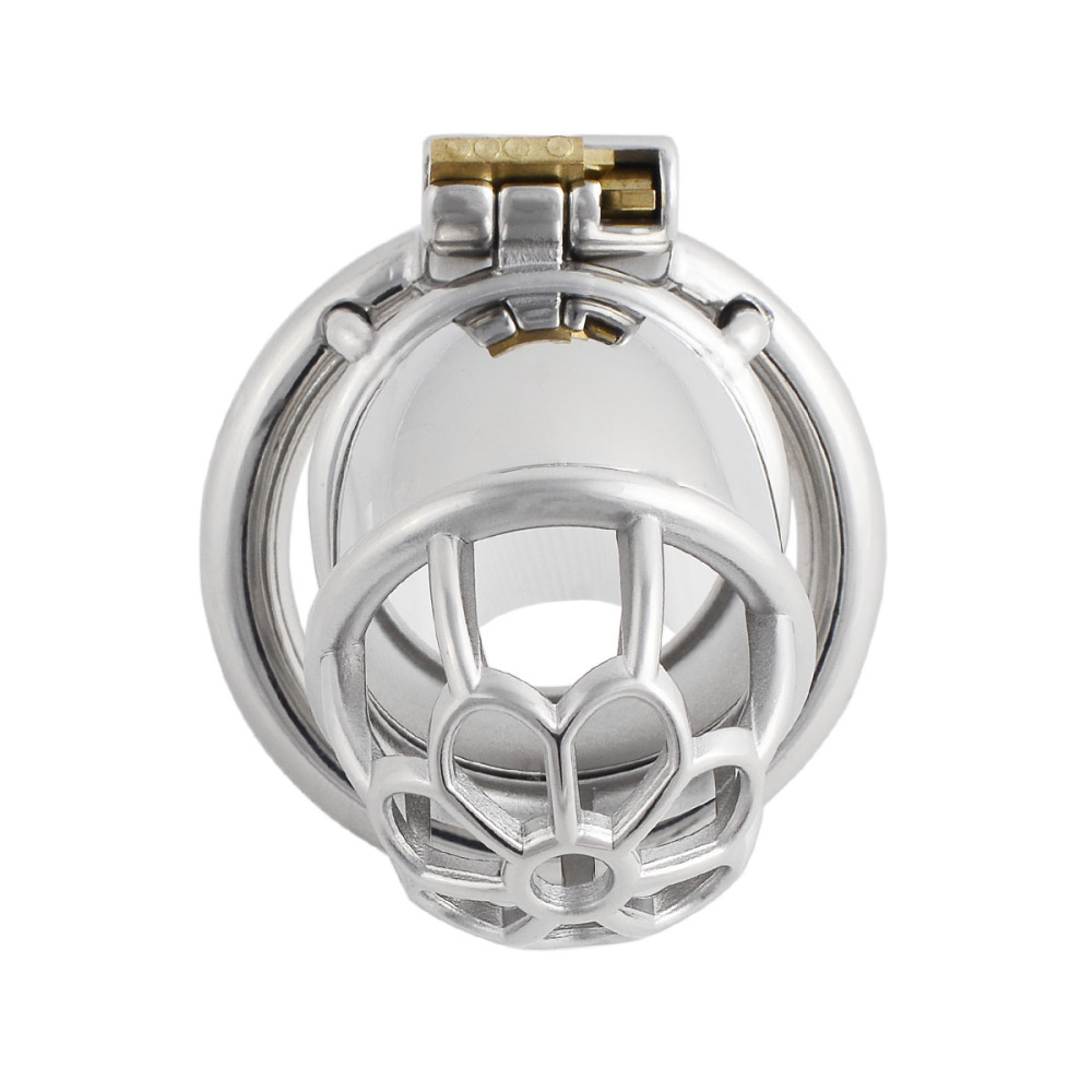 Chasity Cage for Men Metal Chastity Device Breathable Male Abstinence Chastity Lock Cock Cage Penis Cage Prevent Erection Toy (only cages do not include rings and locks)