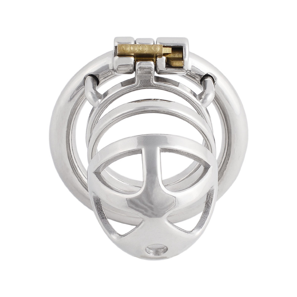 Chasity Cage for Men Metal Chastity Device Male Abstinence Chastity Lock Cock Cage Men's Abstinence Virginity Lock (only cages do not include rings and locks)