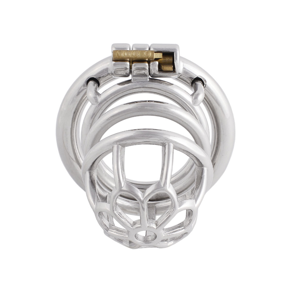 Men's Chastity Device Stainless Steel Chastities Cage Lock for Men (only cages do not include rings and locks)