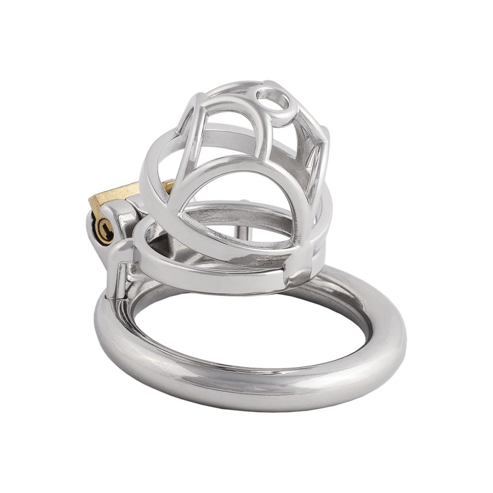 Male's Stainless Steel Chastity Device cage Trainer Kit for Men Chasity Guard (only cages do not include rings and locks)