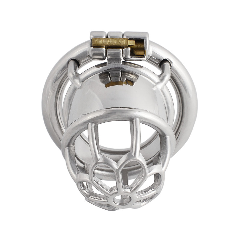 Men's Chastities Devices Stainless Steel Breathable Male Abstinence Chastity Lock Cock Cage (only cages do not include rings and locks)