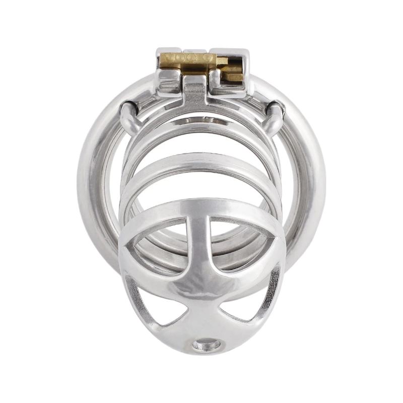 Stainless Steel Men's Chastity Device for The Best Men Companion (only cages do not include rings and locks)