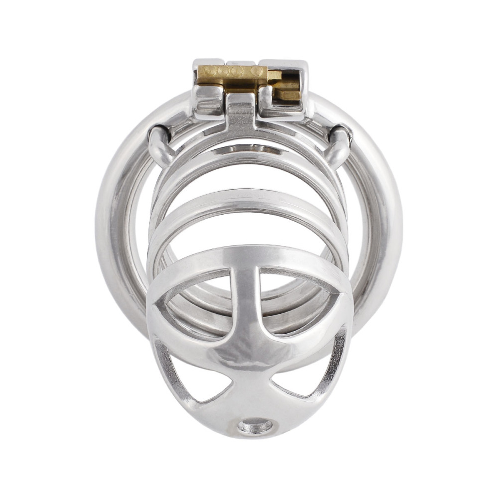 Stainless Steel Men's Chastity Device for The Best Men Companion (only cages do not include rings and locks)